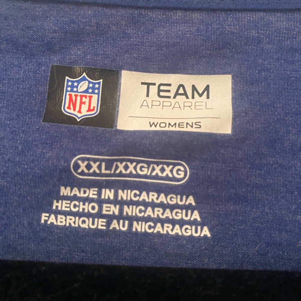 NFL NY Giants V-neck tee - Picture 4 of 4